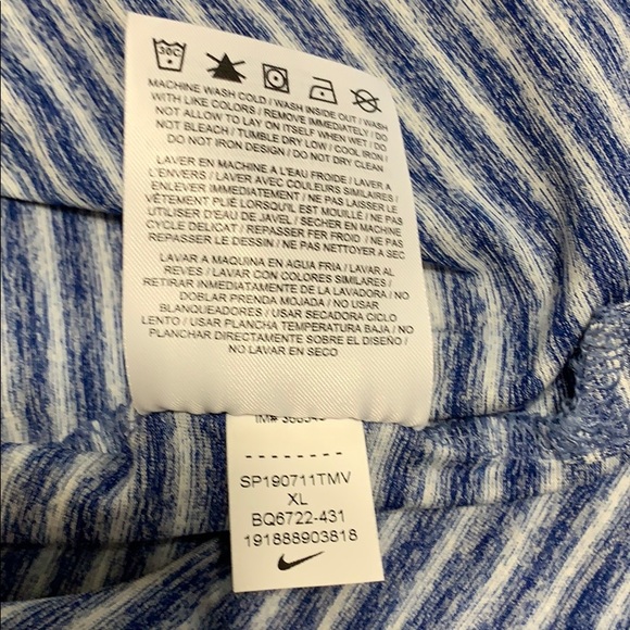 Tiger Woods Nike Dri Fit golf shirt. XL - Picture 6 of 6